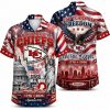 Kansas City Chiefs Constitution Eagle America 250 Hawaiian Shirt Kansas City Chiefs Constitution Eagle America 250 Hawaiian Shirt