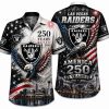 Las Vegas Raiders Eagle & Liberty America 250 Hawaiian Shirt