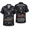 Las Vegas Raiders Stars & Stripes Las Vegas Hawaiian Shirt
