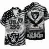 Las Vegas Raiders Raider Nation Freedom Hawaiian Shirt