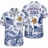 Minnesota Vikings God Bless America 250 Hawaiian Shirt Minnesota Vikings God Bless America 250 Hawaiian Shirt