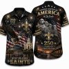 Green Bay Packers Liberty Bell America 250 Hawaiian Shirt