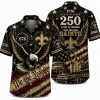 New Orleans Saints God Bless America Hawaiian Shirt