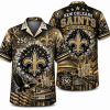 New Orleans Saints Personalized Heritage Hawaiian Shirt New Orleans Saints Personalized Heritage Hawaiian Shirt