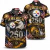 Denver Broncos 250th Anniversary Hawaiian Shirt Denver Broncos 250th Anniversary Hawaiian Shirt