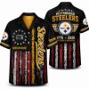 Pittsburgh Steelers Liberty Bell & Eagle Hawaiian Shirt Pittsburgh Steelers Liberty Bell & Eagle Hawaiian Shirt