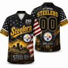 Pittsburgh Steelers Personalized Steel City Hawaiian Shirt