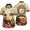Pittsburgh Steelers We the People Eagle Hawaiian Shirt Pittsburgh Steelers We the People Eagle Hawaiian Shirt