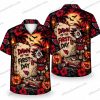 Arizona Cardinals Grim Reaper Statement Halloween Hawaiian Shirt