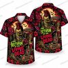 Arizona Cardinals Skeleton Fan Warmth Halloween Hawaiian Shirt
