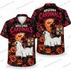 Arizona Cardinals Snoopy Pumpkin Costume Halloween Hawaiian Shirt