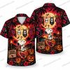 Arizona Cardinals Grim Reaper Fire Halloween Hawaiian Shirt