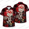 Atlanta Falcons Black Cat Halloween Reaction Hawaiian Shirt Atlanta Falcons Black Cat Halloween Reaction Hawaiian Shirt