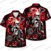 Atlanta Falcons Neon Green Reaper Skull Field Halloween Hawaiian Shirt Atlanta Falcons Neon Green Reaper Skull Field Halloween Hawaiian Shirt