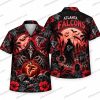 Atlanta Falcons Skeleton Fan Warmth Halloween Hawaiian Shirt Atlanta Falcons Skeleton Fan Warmth Halloween Hawaiian Shirt