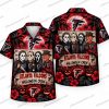 Atlanta Falcons Snoopy Mystery Masks Halloween Hawaiian Shirt