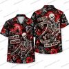Atlanta Falcons Ghostface Hello Kitty Mashup Halloween Hawaiian Shirt Atlanta Falcons Ghostface Hello Kitty Mashup Halloween Hawaiian Shirt