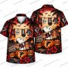Atlanta Falcons Skeleton Reaper Silence Halloween Hawaiian Shirt Atlanta Falcons Skeleton Reaper Silence Halloween Hawaiian Shirt