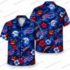 Buffalo Bills Hooded Reaper Halloween Hawaiian Shirt