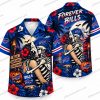 Buffalo Bills Graveyard Skeleton Bills Halloween Hawaiian Shirt Buffalo Bills Graveyard Skeleton Bills Halloween Hawaiian Shirt