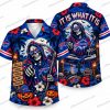 Buffalo Bills Dark Floral Football Repeat Halloween Hawaiian Shirt Buffalo Bills Dark Floral Football Repeat Halloween Hawaiian Shirt