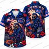 Buffalo Bills Monster Football Graveyard Halloween Hawaiian Shirt Buffalo Bills Monster Football Graveyard Halloween Hawaiian Shirt