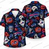 Buffalo Bills Hooded Scream Halloween Hawaiian Shirt
