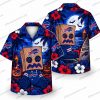 Buffalo Bills Pumpkin Ghost Team Repeat Halloween Hawaiian Shirt