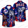 Buffalo Bills Ghostface Hello Kitty Mashup Halloween Hawaiian Shirt Buffalo Bills Ghostface Hello Kitty Mashup Halloween Hawaiian Shirt