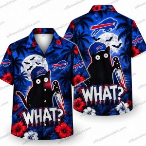 Buffalo Bills What Ghost Comic Halloween Hawaiian Shirt