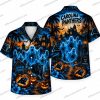 Carolina Panthers Summerween Halloween Camp Hawaiian Shirt Carolina Panthers Summerween Halloween Camp Hawaiian Shirt