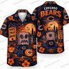 Chicago Bears Halloween Collage Repeat Halloween Hawaiian Shirt Chicago Bears Halloween Collage Repeat Halloween Hawaiian Shirt