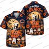 Chicago Bears Hollow Knight Pumpkin Night Halloween Hawaiian Shirt