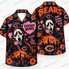 Chicago Bears Hello Kitty Halloween Hawaiian Shirt Chicago Bears Hello Kitty Halloween Hawaiian Shirt