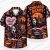 Chicago Bears Haunt Pumpkin Night Halloween Hawaiian Shirt