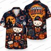 Chicago Bears Ghostface Pink Halloween Hawaiian Shirt Chicago Bears Ghostface Pink Halloween Hawaiian Shirt