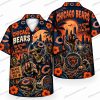 Chicago Bears Summerween Pumpkin Halloween Hawaiian Shirt Chicago Bears Summerween Pumpkin Halloween Hawaiian Shirt