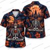 Chicago Bears Halloween Icon Repeat Halloween Hawaiian Shirt Chicago Bears Halloween Icon Repeat Halloween Hawaiian Shirt