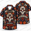 Chicago Bears Jack Skellington Football Halloween Hawaiian Shirt Chicago Bears Jack Skellington Football Halloween Hawaiian Shirt
