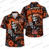 Cincinnati Bengals Ghostface Hello Kitty Who Dey Mashup Halloween Hawaiian Shirt Cincinnati Bengals Ghostface Hello Kitty Who Dey Mashup Halloween Hawaiian Shirt