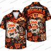 Cincinnati Bengals Ghostface Hello Kitty Who Dey Mashup Halloween Hawaiian Shirt Cincinnati Bengals Ghostface Hello Kitty Who Dey Mashup Halloween Hawaiian Shirt