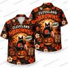 Cleveland Browns Grim Reaper Prayer Halloween Hawaiian Shirt Cleveland Browns Grim Reaper Prayer Halloween Hawaiian Shirt
