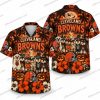 Cleveland Browns Slasher Tailgate Duo Halloween Hawaiian Shirt Cleveland Browns Slasher Tailgate Duo Halloween Hawaiian Shirt
