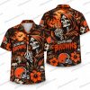 Cleveland Browns Black Cat What Halloween Hawaiian Shirt Cleveland Browns Black Cat What Halloween Hawaiian Shirt