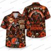 Cleveland Browns Ghostface Chainsaw Halloween Hawaiian Shirt Cleveland Browns Ghostface Chainsaw Halloween Hawaiian Shirt