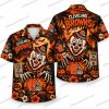 Cleveland Browns Horror Icons Scary Good Fans Halloween Hawaiian Shirt Cleveland Browns Horror Icons Scary Good Fans Halloween Hawaiian Shirt