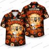 Cleveland Browns Grim Reaper Red Drip Halloween Hawaiian Shirt Cleveland Browns Grim Reaper Red Drip Halloween Hawaiian Shirt