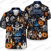 Dallas Cowboys Ghostface Star Graveyard Halloween Hawaiian Shirt
