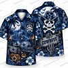 Dallas Cowboys Ghostface Football Graveyard Halloween Hawaiian Shirt Dallas Cowboys Ghostface Football Graveyard Halloween Hawaiian Shirt