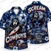Dallas Cowboys Mummy Football Player Halloween Hawaiian Shirt Dallas Cowboys Mummy Football Player Halloween Hawaiian Shirt